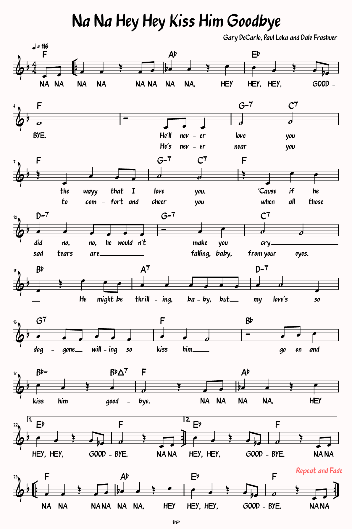 Sheet Music
